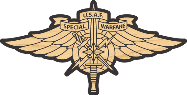 Air Force Special Warfare Badge Wall Plaque