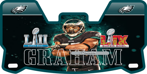 Eagles Former Players Helmet Visors Full Size