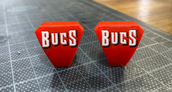 Multi Color Full Size Visor Clips