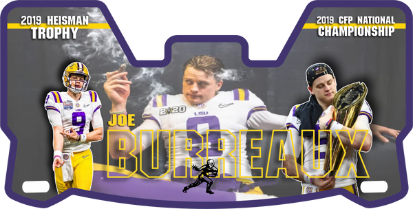 Joe Burrow Bengals Helmet Visor Full Size