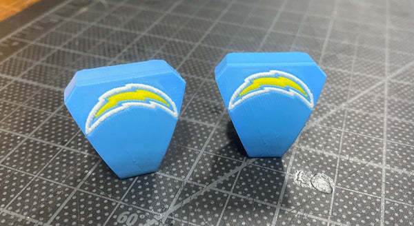 Multi Color Full Size Visor Clips