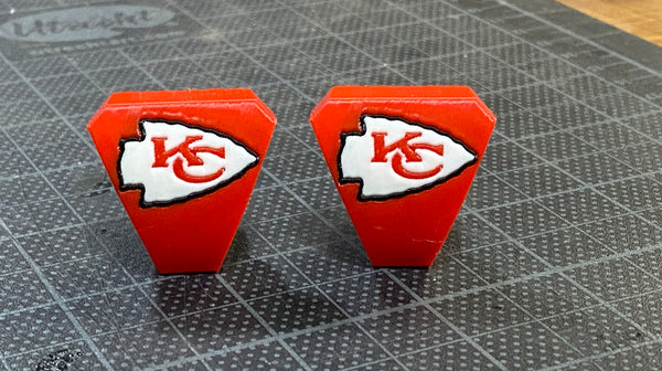 Multi Color Full Size Visor Clips