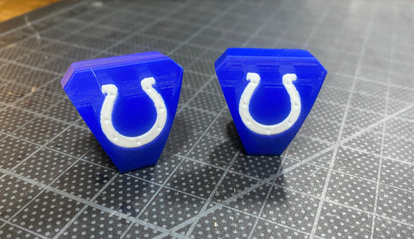Multi Color Full Size Visor Clips