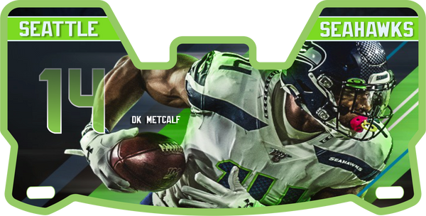 Seahawks Full Size Helmet Visors