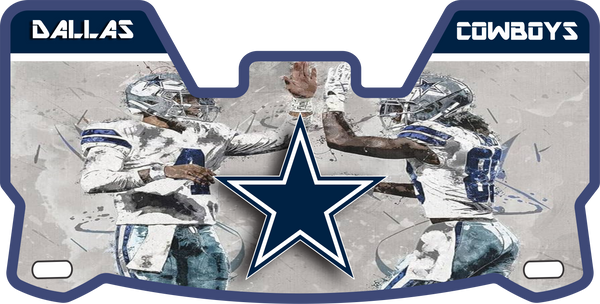 Dallas Cowboys Helmet Visors Full Size