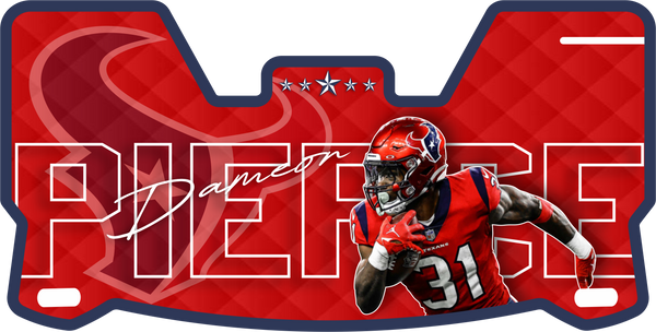 Texans Helmet Visors Full Size