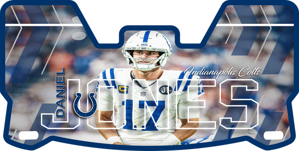 Daniel Jones Colts Helmet Visors Full Size
