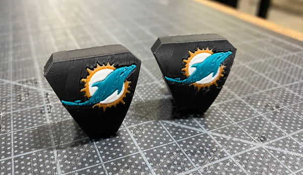 Multi Color Full Size Visor Clips