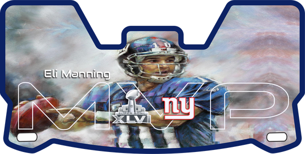 Eli Manning Giants Helmet Visors Full Size