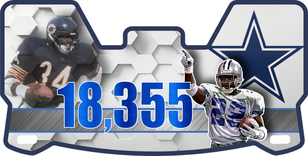 Dallas Cowboys Helmet Visors Full Size