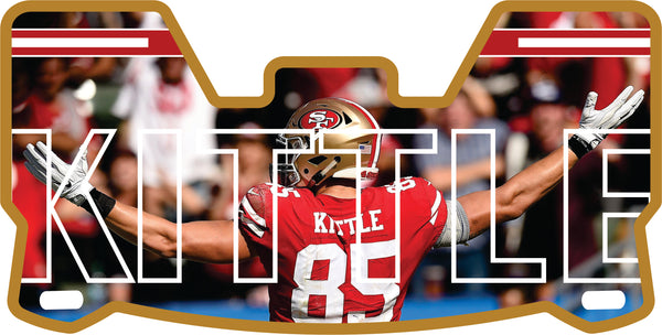 Alex Smith 49ers Helmet Visors Full Size