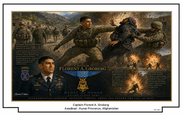 Cpt. Florent A Groberg - Afghanistan