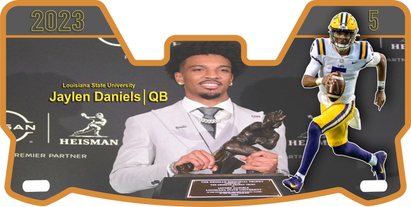 Heisman Winners Helmet Visors Full Size