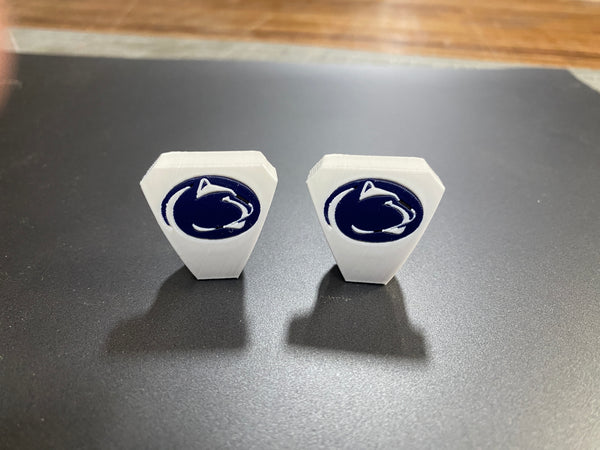 Multi Color Full Size Team Visor Clips
