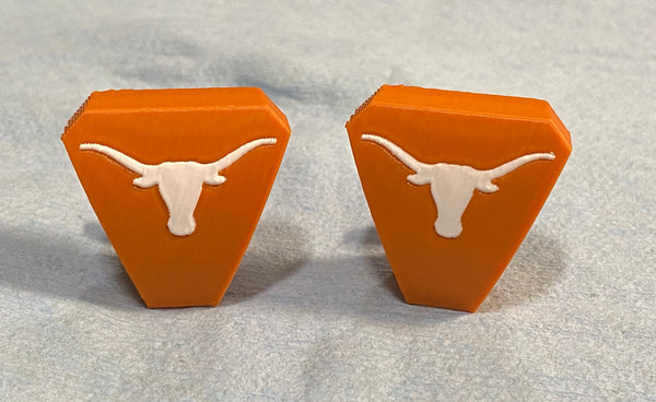 Multi Color Full Size Team Visor Clips