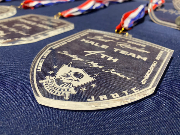 Acrylic Medallion -  Customizable Event Medallions with Lanyards