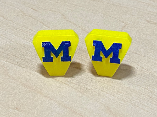 Multi Color Full Size Visor Clips