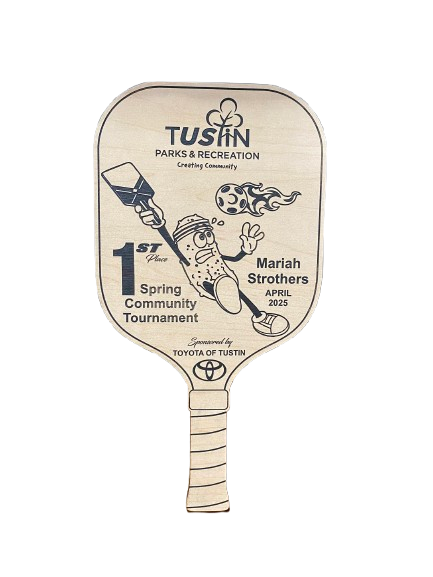 Customizable Pickle Ball Awards / Presentation Trophies
