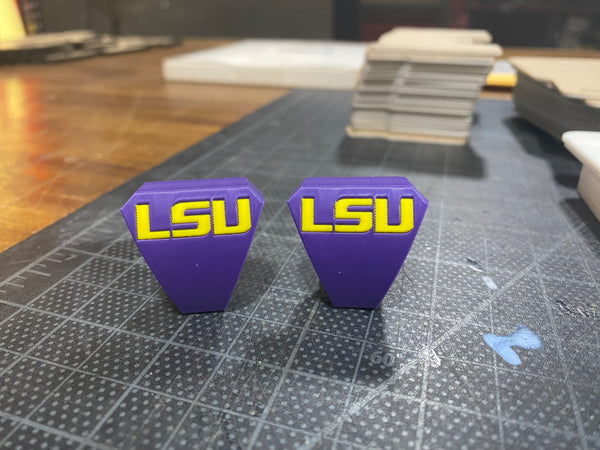 Multi Color Full Size Visor Clips