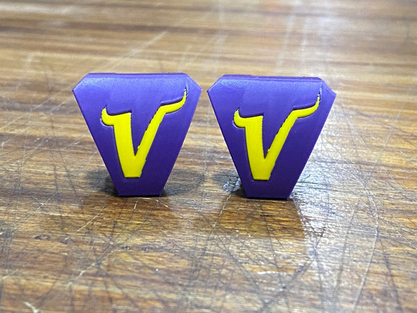 Multi Color Full Size Visor Clips