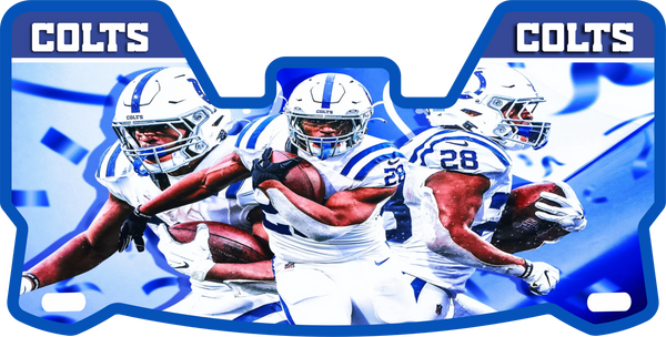 Jonathan Taylor Colts Helmet Visors Full Size