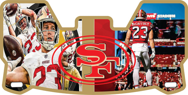 Alex Smith 49ers Helmet Visors Full Size