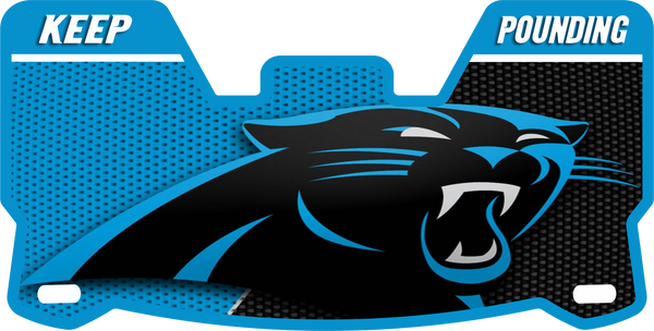 Panthers Helmet Visors Full Size