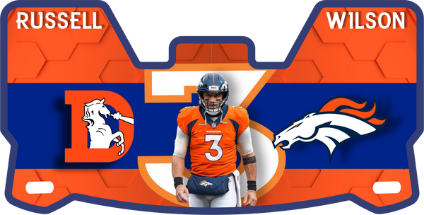 Broncos Players Helmet Visors Full Size