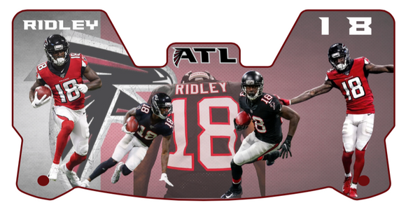 Calvin Ridley Falcons Helmet Visors Full Size