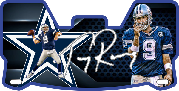 Dallas Cowboys Helmet Visors Full Size