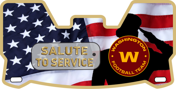 Jayden Daniels Washington Commander's Helmet Visors Full Size