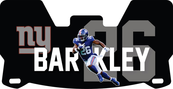 New York Giants Sanquan Barkley Full Size Helmet Visors