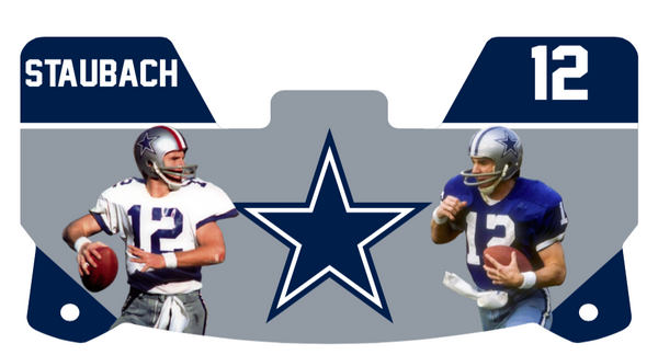 Dallas Cowboys Helmet Visors Full Size