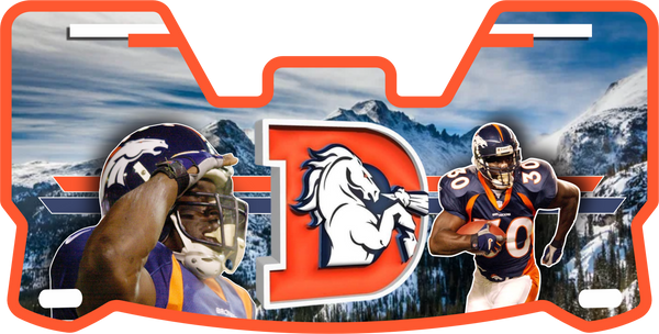 Terrell Davis Broncos Helmet Visors Full Size