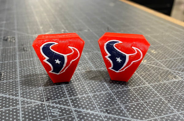Multi Color Full Size Visor Clips