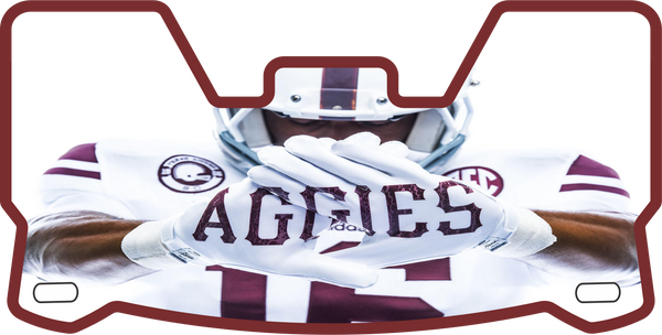 Texas A&M Helmet Visors Full Size