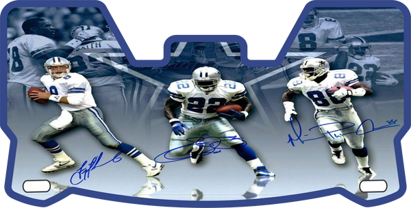 Dallas Cowboys Helmet Visors Full Size