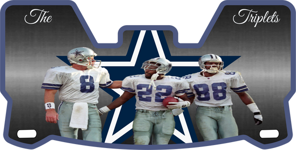 Dallas Cowboys Helmet Visors Full Size