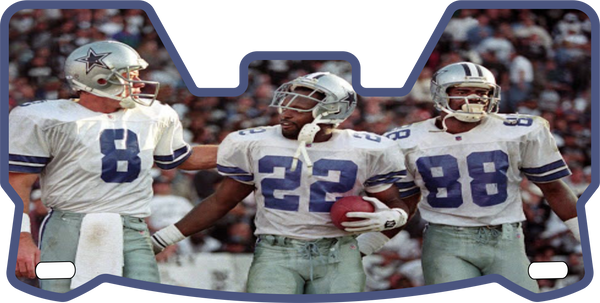 Dallas Cowboys Helmet Visors Full Size