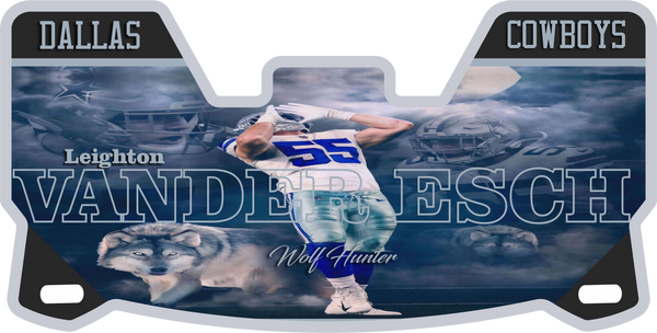 Dallas Cowboys Helmet Visors Full Size
