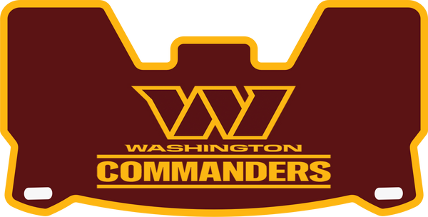 Washington Commander's Helmet Visors Full Size