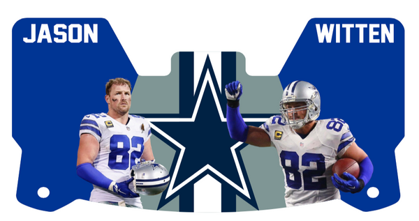 Dallas Cowboys Helmet Visors Full Size