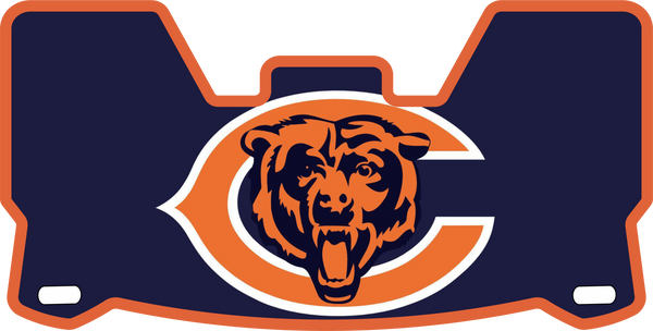 Chicago Bears Helmet Visor Full Size
