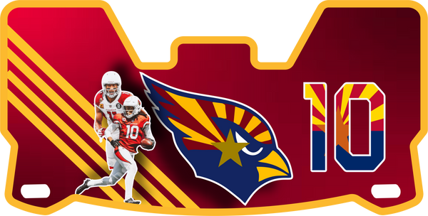 Arizona Cardinals Helmet Visors Full Size