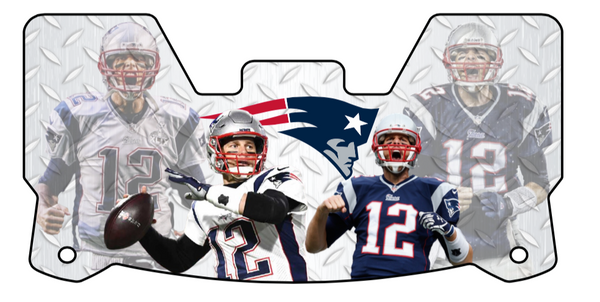 Tom Brady Helmet Visors Full Size