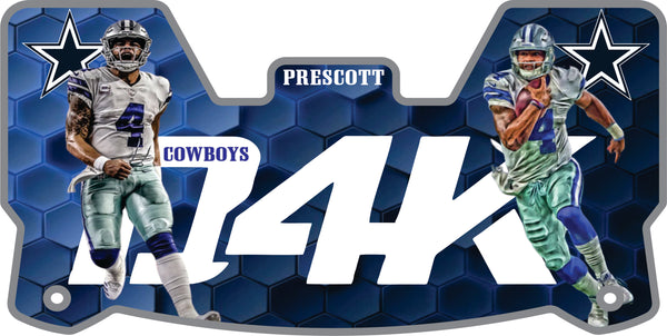 Dallas Cowboys Players Helmet Visors Full Size
