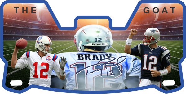 Tom Brady Helmet Visors Full Size