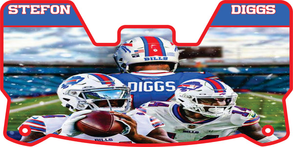 Buffalo Bills (3) Helmet Visors Full Size