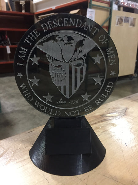 I am the Descendant - Customized Trophy