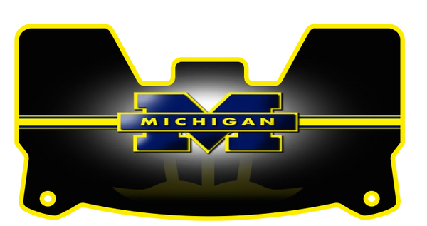 Michigan Wolverines Helmet Visors Full Size
